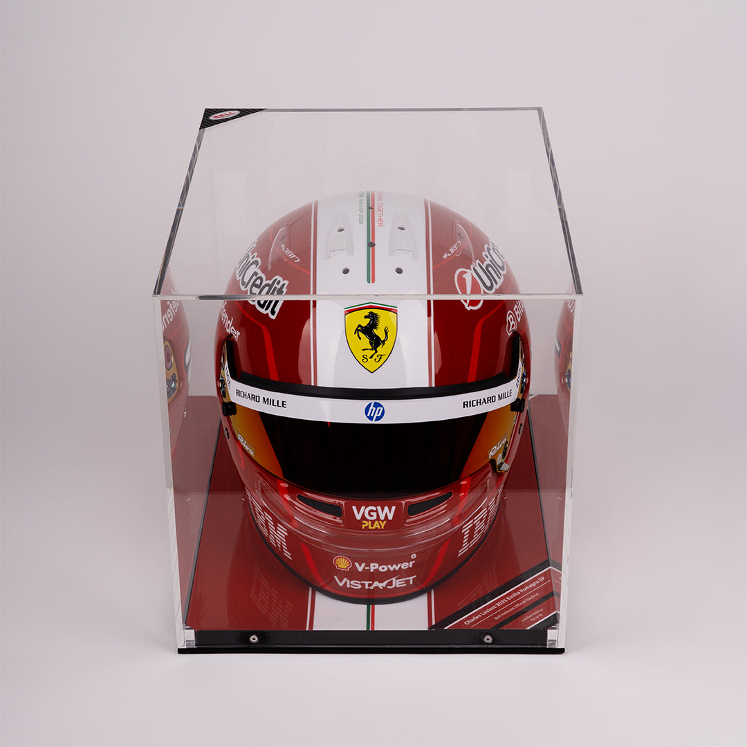 Charles Leclerc Ferrari Imola 2025 Helmet – Limited Edition Replica