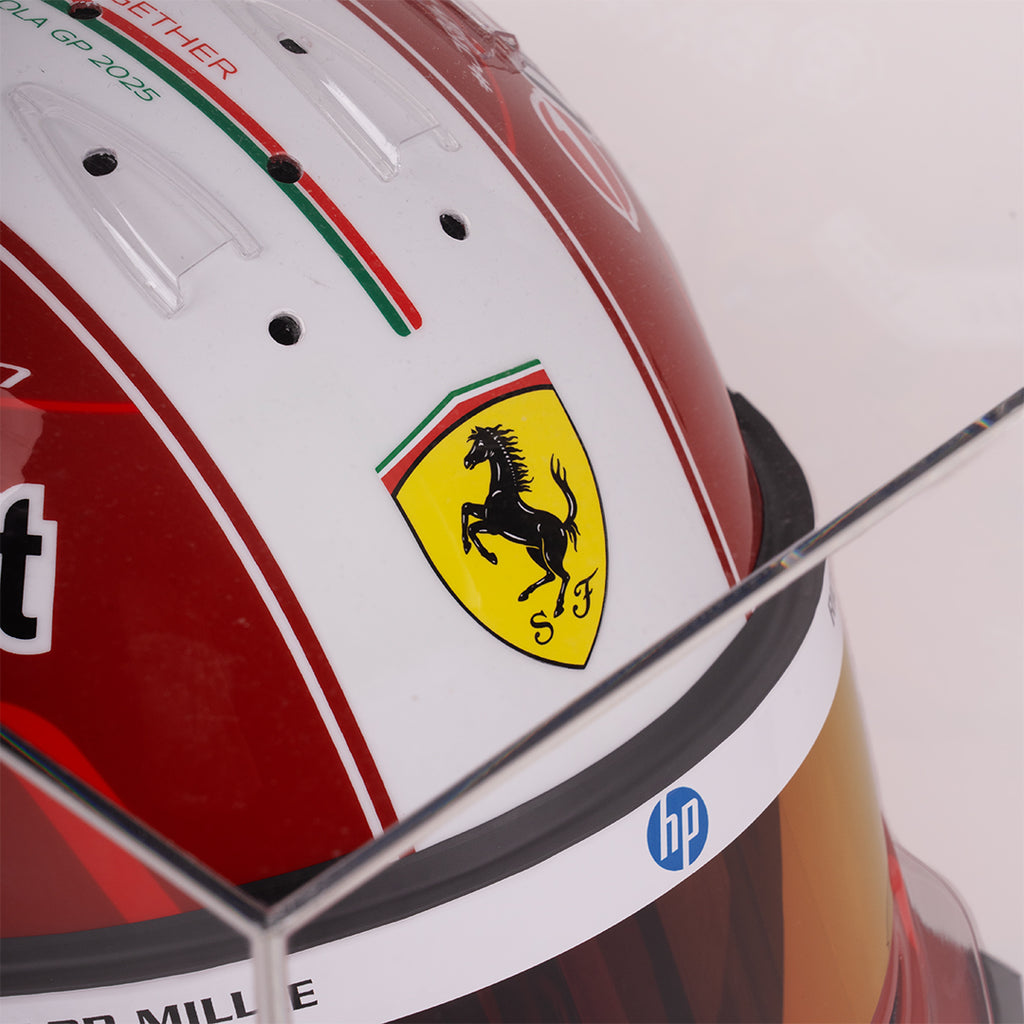 Charles Leclerc Ferrari Imola 2025 Helmet – Limited Edition Replica