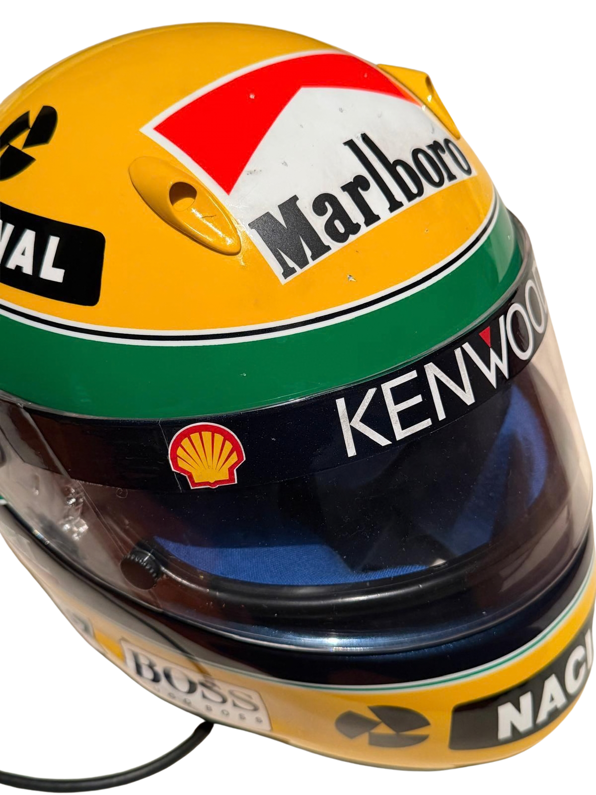 Casco Shoei di Ayrton Senna – Gran Premio di Monaco 1993