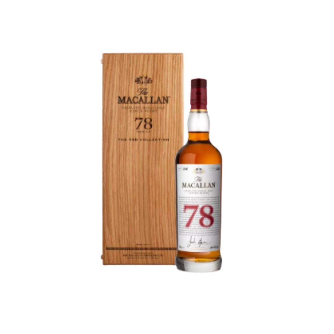 The Macallan Red Collection 78 Years Old