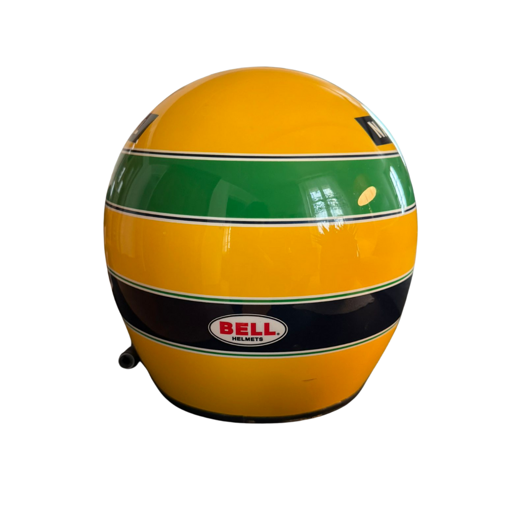 Ayrton Senna – 1989 Adelaide Grand Prix Race-Used & Signed Helmet