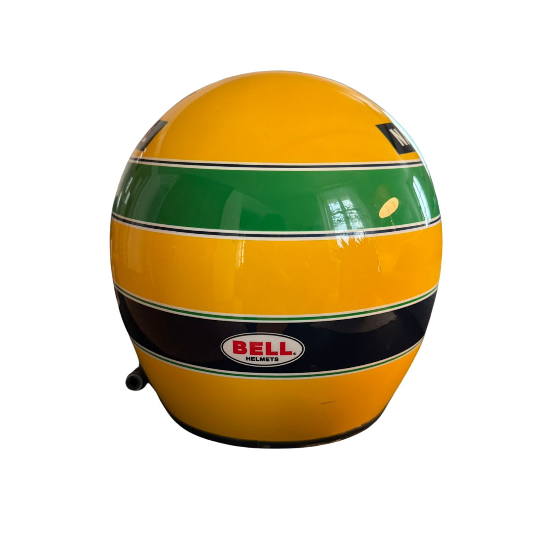 Ayrton Senna – Casco indossato in gara e autografato, Gran Premio di Adelaide del 1989