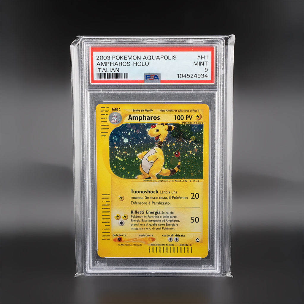 Ampharos Holo H11 – Aquapolis 2003 (PSA 9) – Italiano POP 2