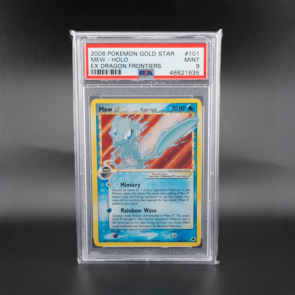 Mew Gold Star – EX Frontiere dei Draghi (PSA 9)