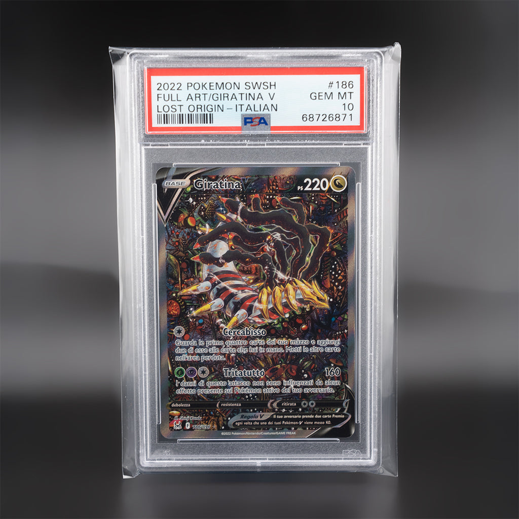 Giratina V – Lost Origin (ITA) Full Art #186 – PSA 10 GEM MENTA