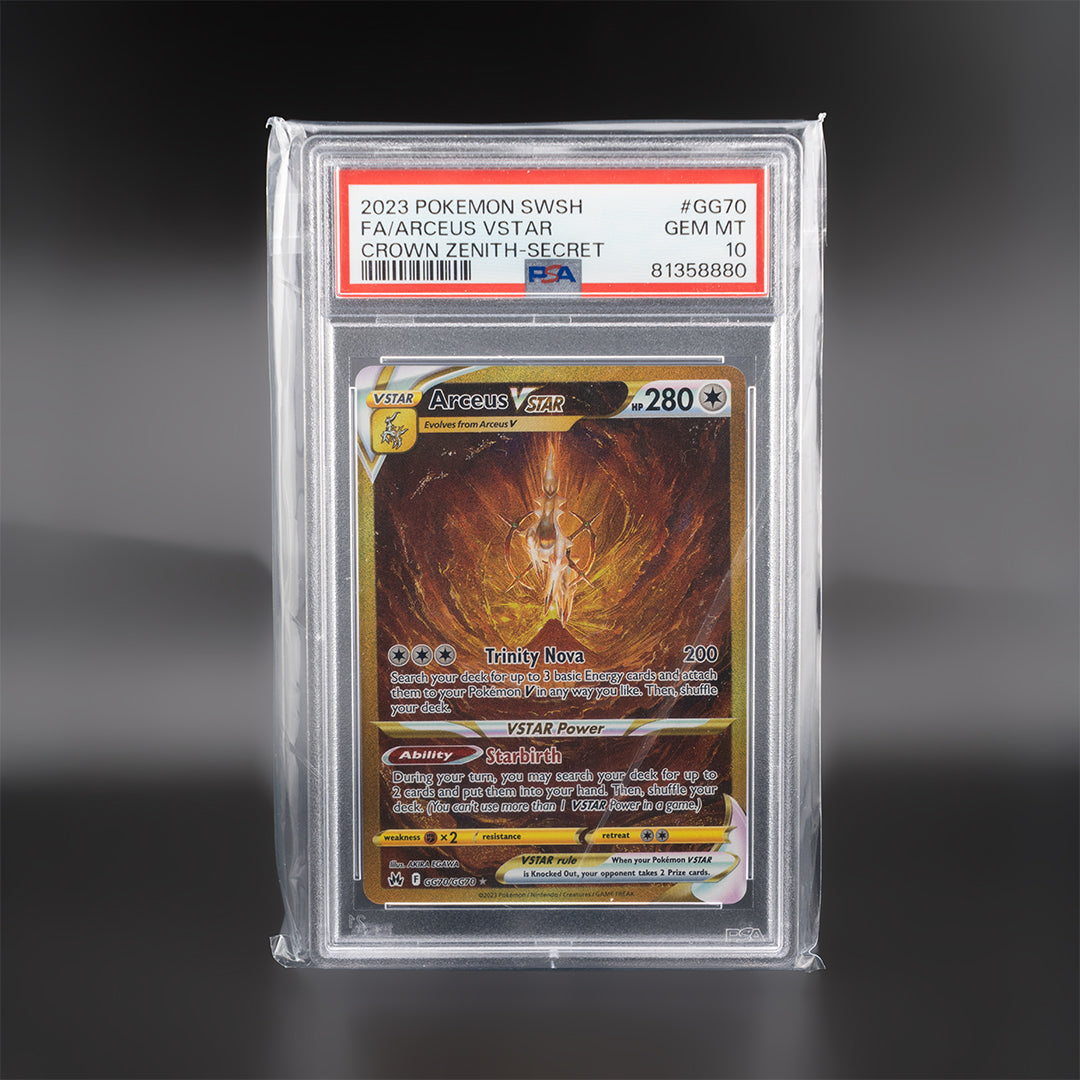 Crown Zenith – Complete Galarian Gallery Gold Set (GG67–GG70) – PSA 10 GEM MINT