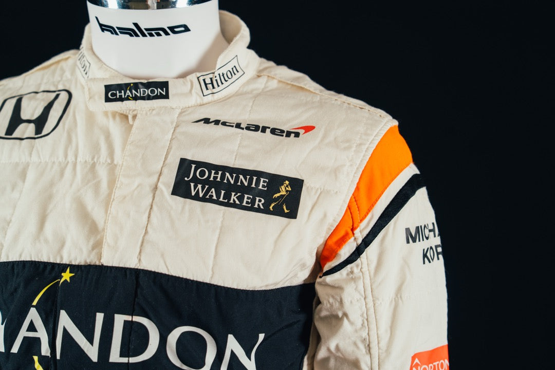 Fernando Alonso – 2017 Race-Used McLaren Suit