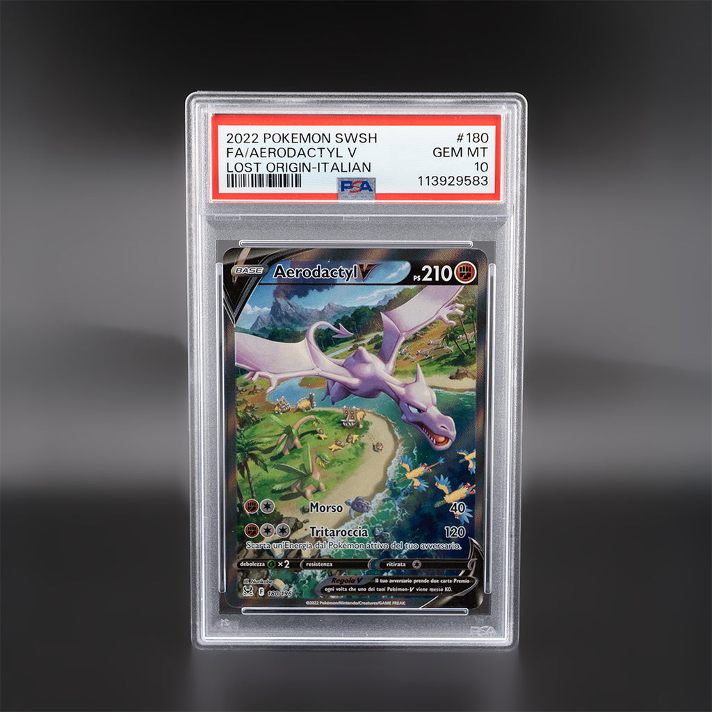 Aerodactyl V – Lost Origin (2022) – PSA 10 GEM MINT
