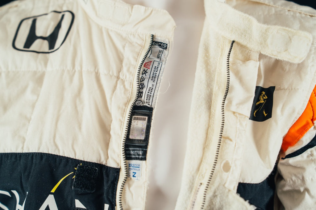 Fernando Alonso – Tuta McLaren usata in gara nel 2017