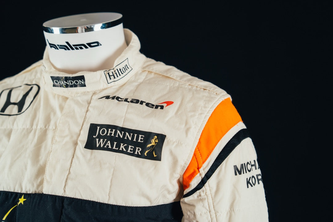 Fernando Alonso – Tuta McLaren usata in gara nel 2017