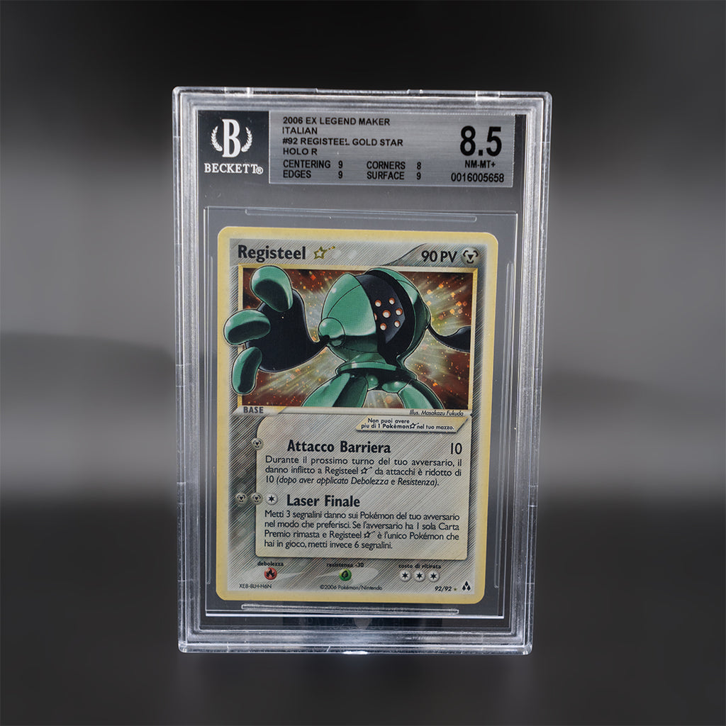 Registeel Gold Star – EX Legend Maker (2006) – BGS 8.5