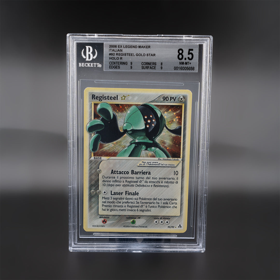 Registeel Gold Star – EX Legend Maker (2006) – BGS 8.5