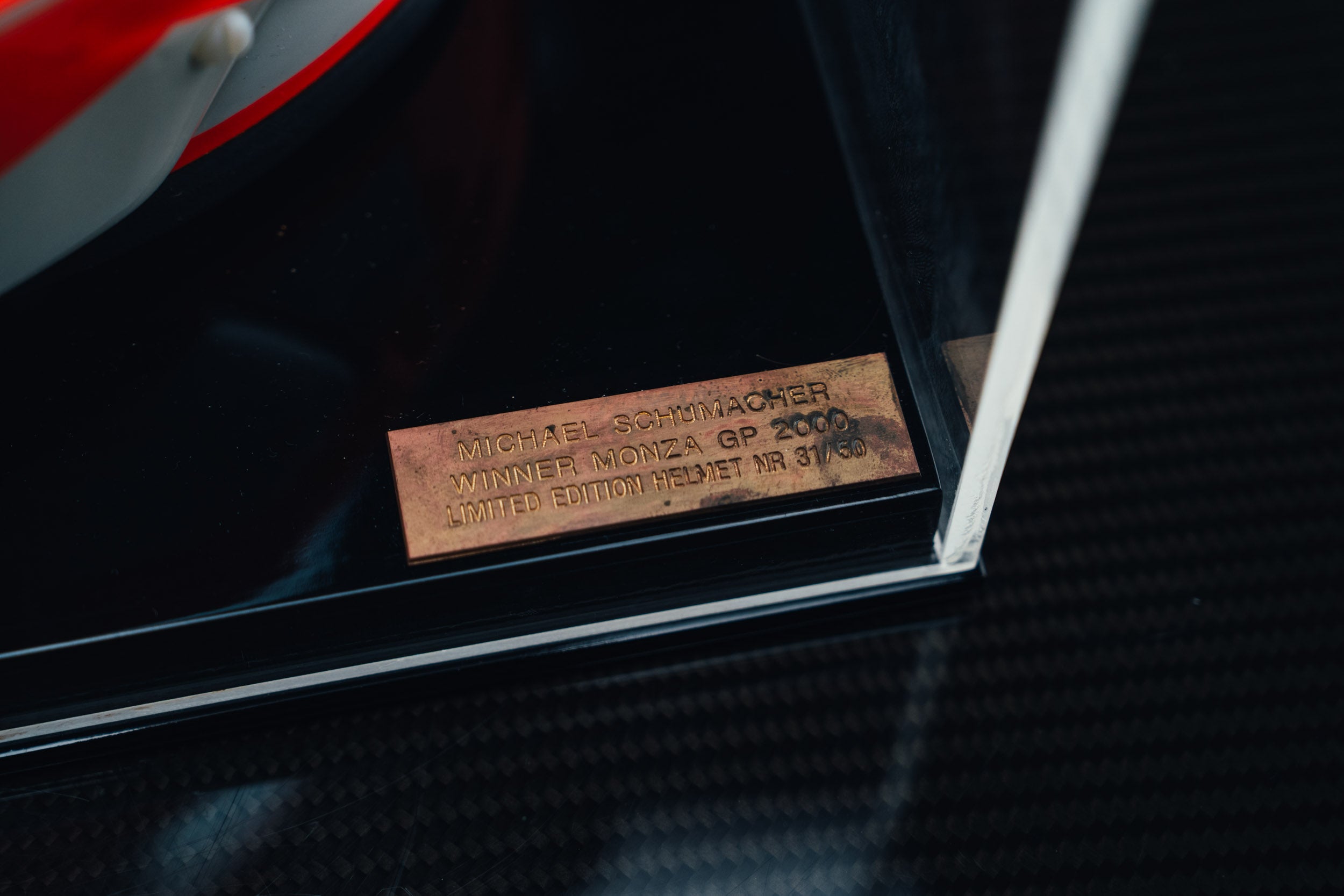Michael Schumacher - Monza GP 2000 helmet
