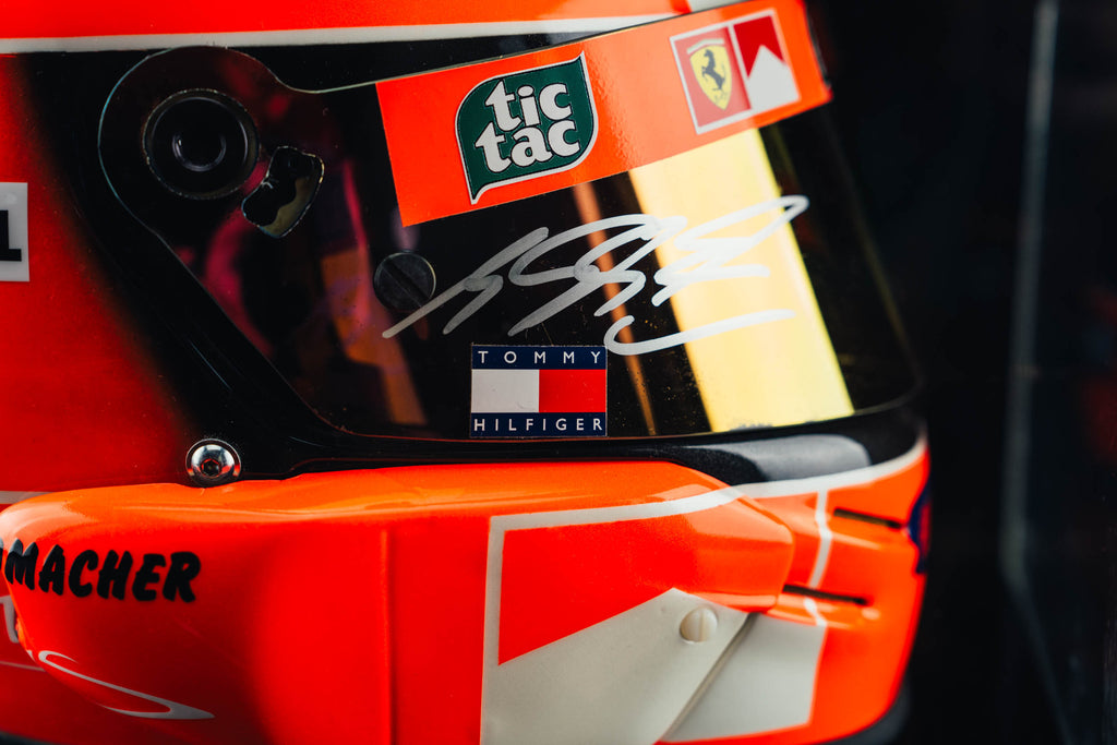 Michael Schumacher - Casco GP Monza 2000