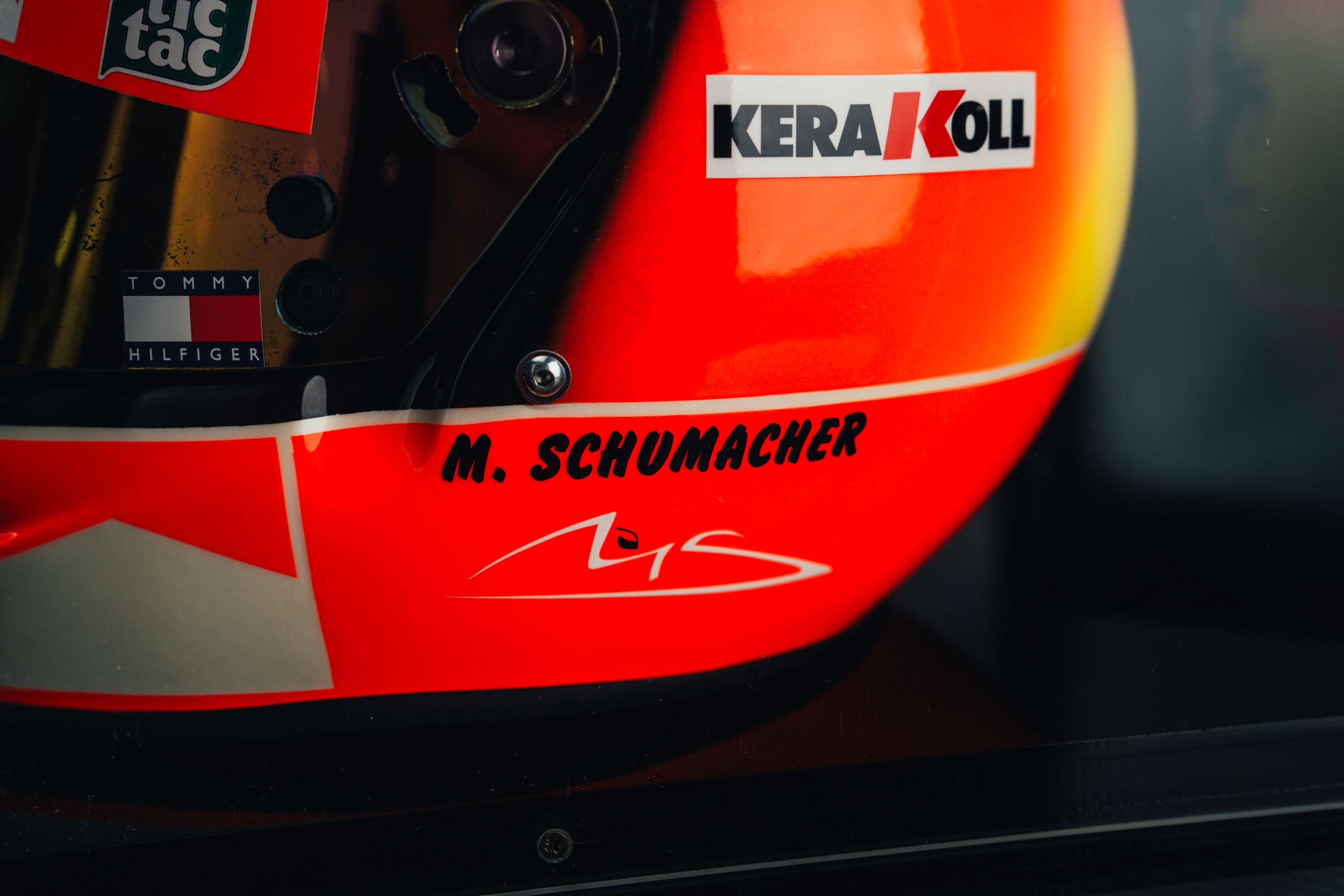 Michael Schumacher - Casco GP Monza 2000