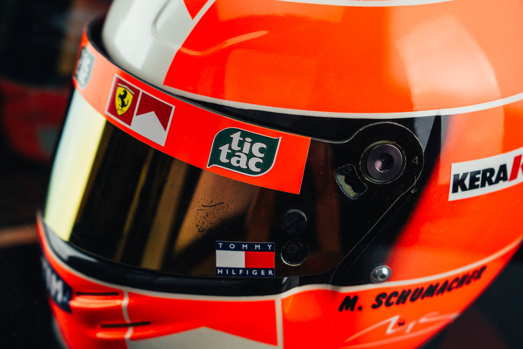 Michael Schumacher - Casco GP Monza 2000