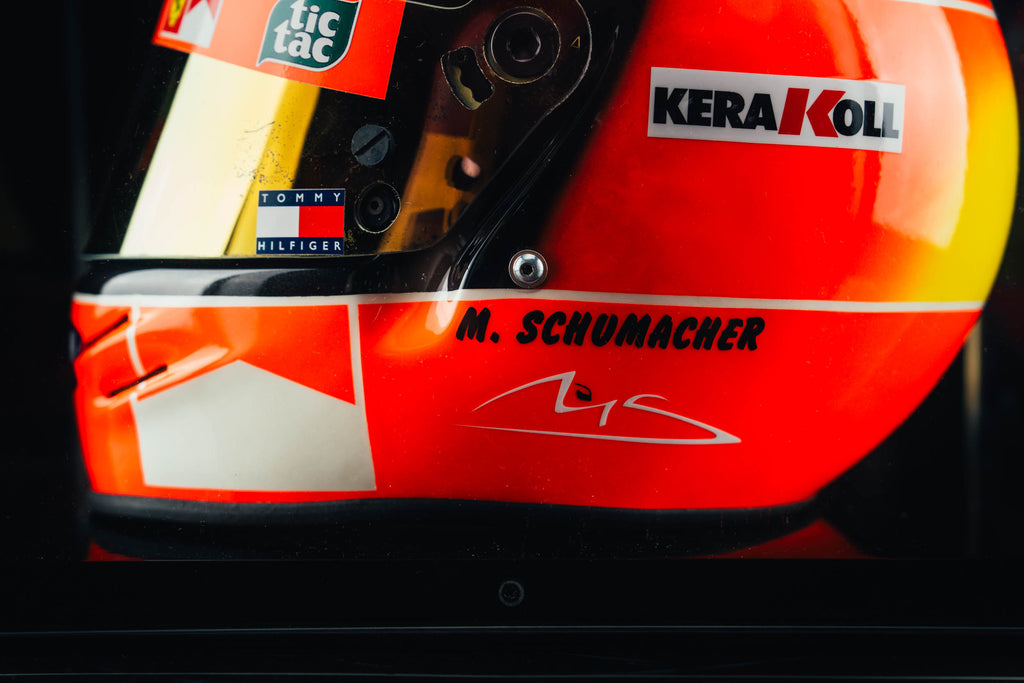 Michael Schumacher - Casco GP Monza 2000