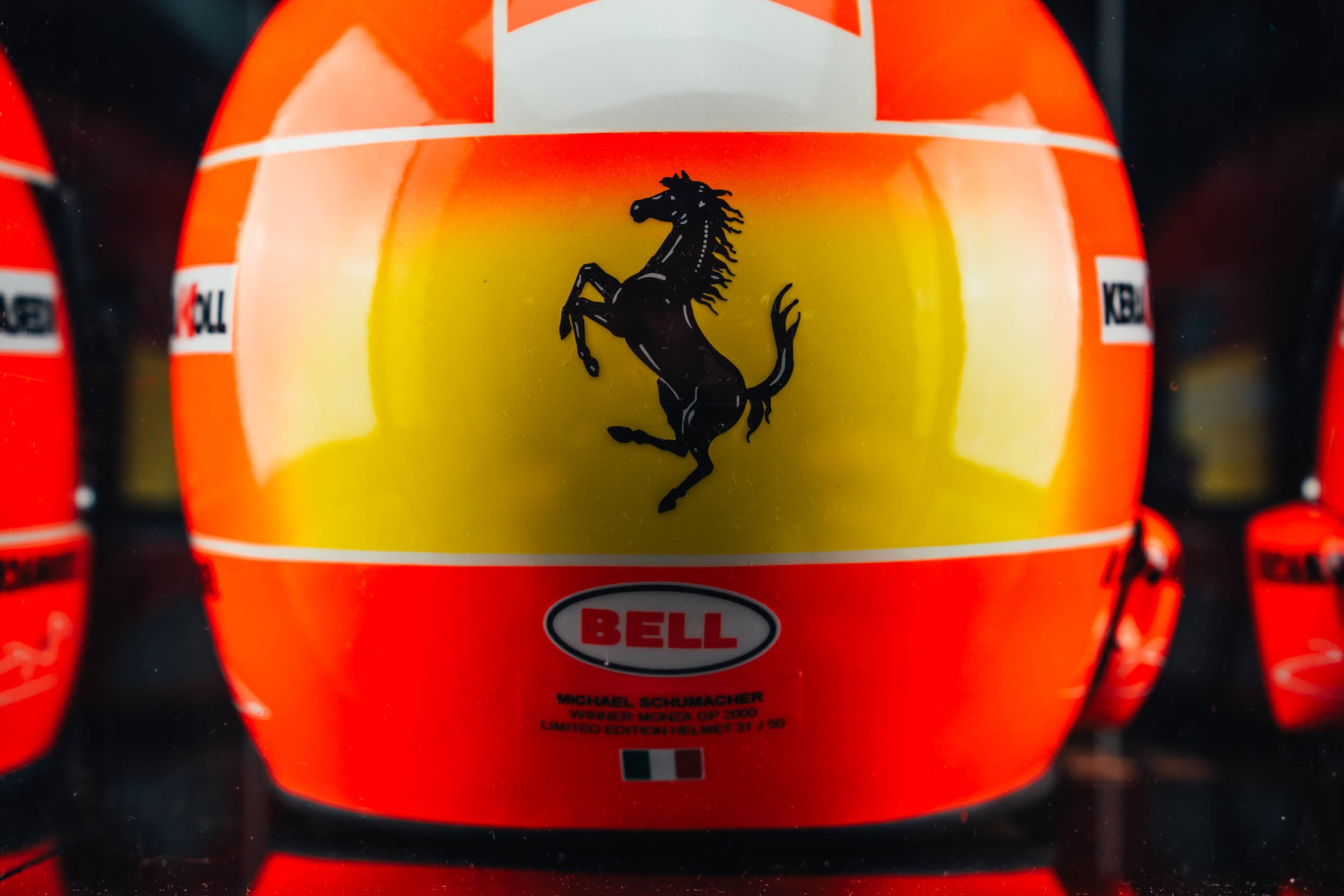 Michael Schumacher - Casco GP Monza 2000