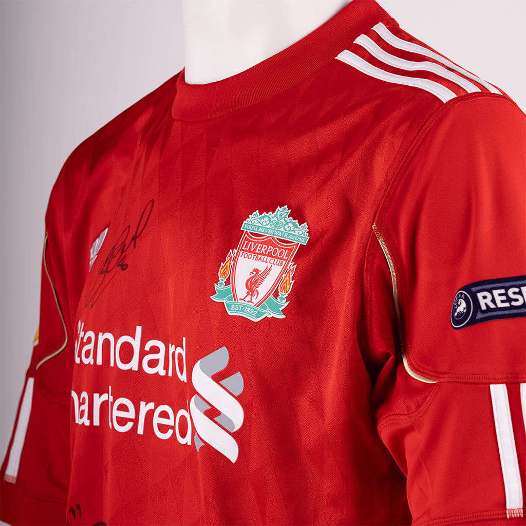 Steven Gerrard - Maglia del Liverpool Indossata in Partita