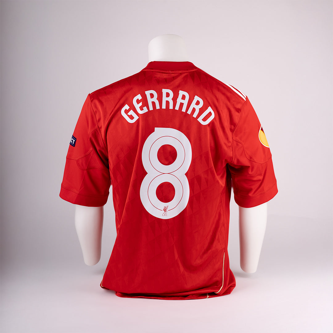 Steven Gerrard - Maglia del Liverpool Indossata in Partita