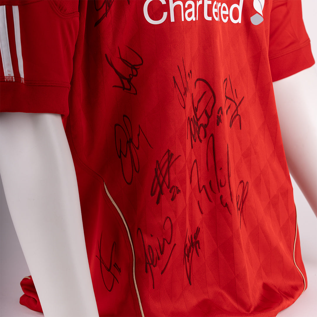 Steven Gerrard - Match-Worn Liverpool Shirt