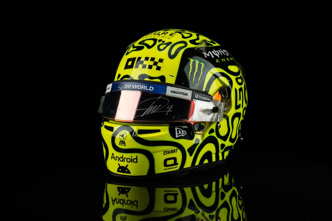 Lando Norris – 2024 Race-Used Helmet