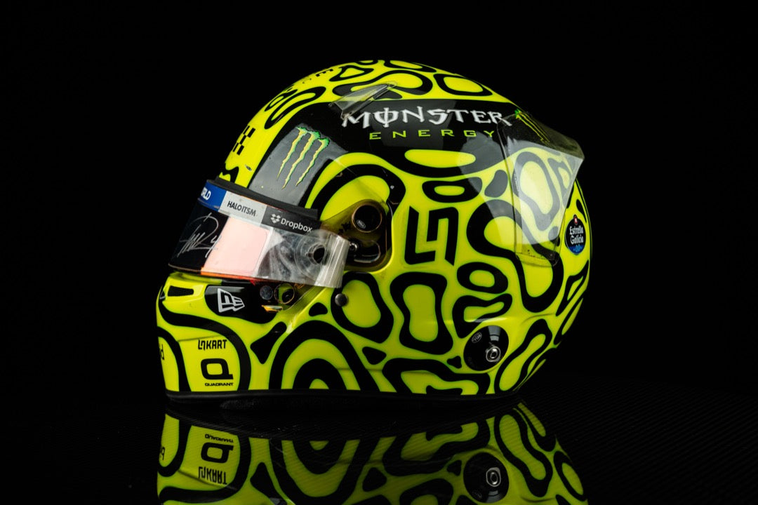 Lando Norris – Casco usato in gara nel 2024
