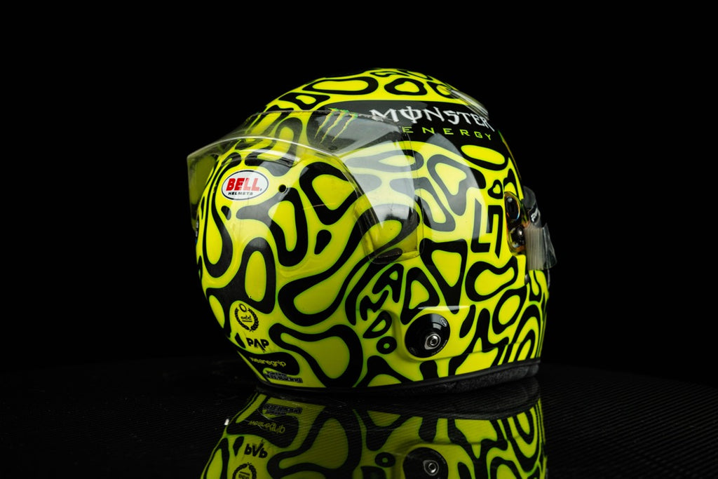 Lando Norris – Casco usato in gara nel 2024