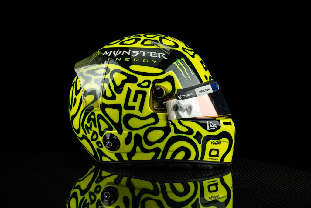 Lando Norris – Casco usato in gara nel 2024
