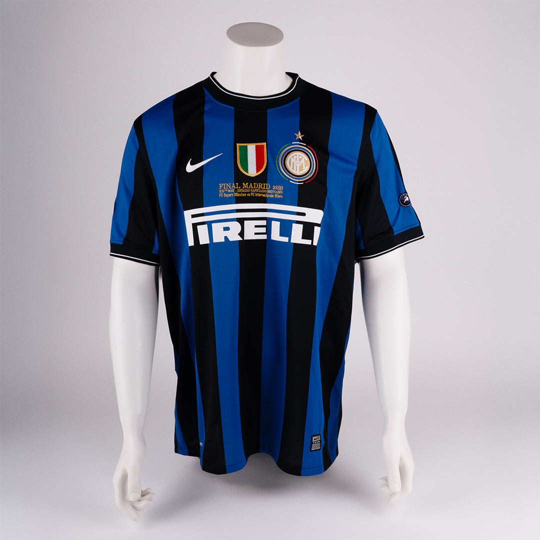 Diego Milito Signed Inter Shirt – 2010 UEFA Champions League Final