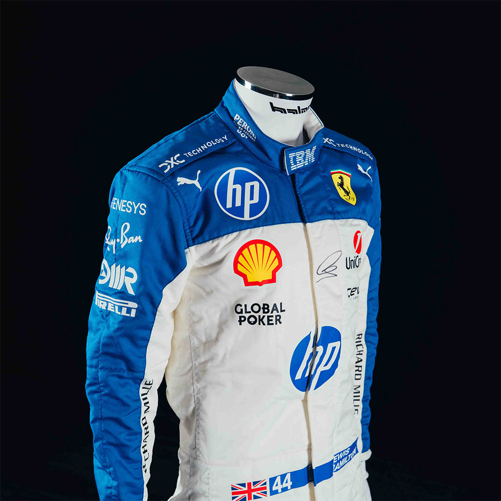 Lewis Hamilton Ferrari Race Suit – Miami 2025