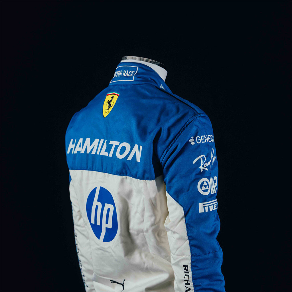 Lewis Hamilton Ferrari Race Suit – Miami 2025