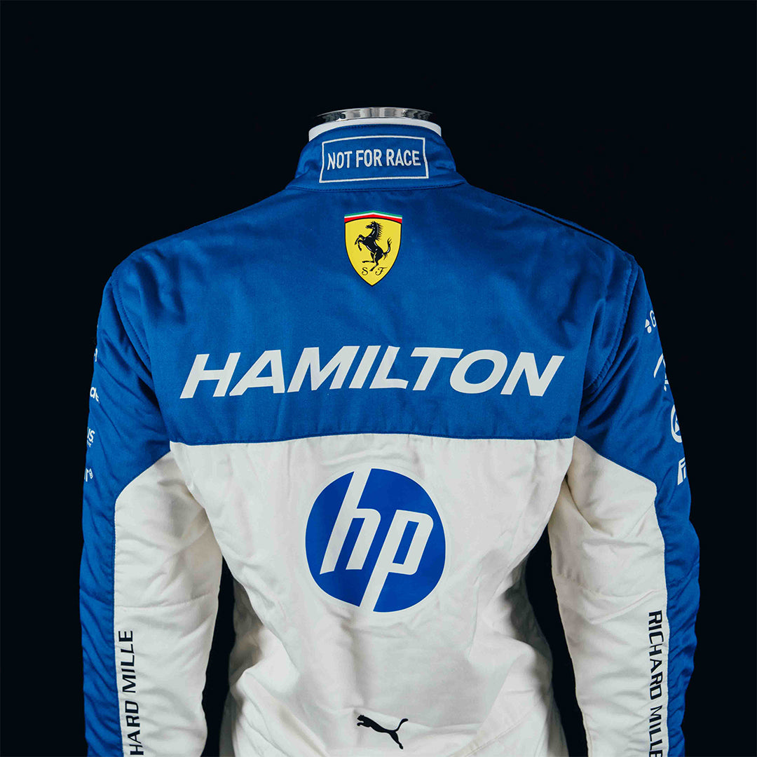 Lewis Hamilton Ferrari Race Suit – Miami 2025