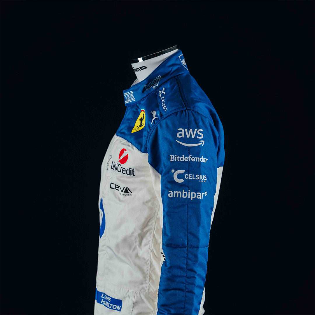 Lewis Hamilton Ferrari Race Suit – Miami 2025