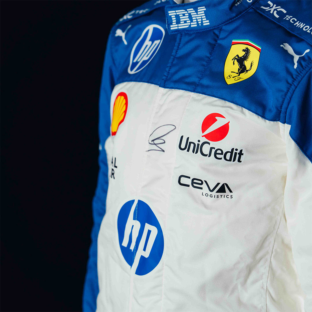 Lewis Hamilton Ferrari Race Suit – Miami 2025