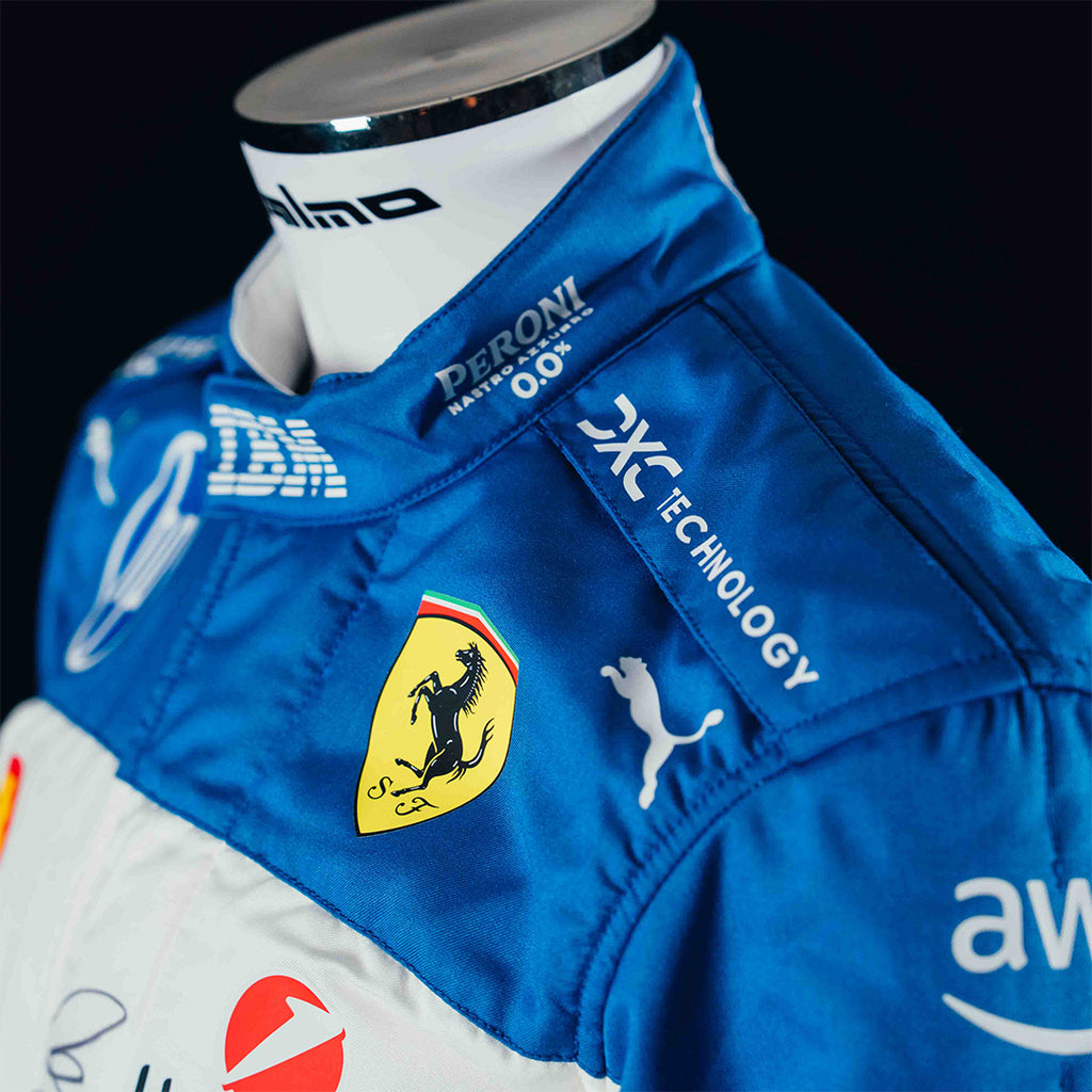 Lewis Hamilton Ferrari Race Suit – Miami 2025