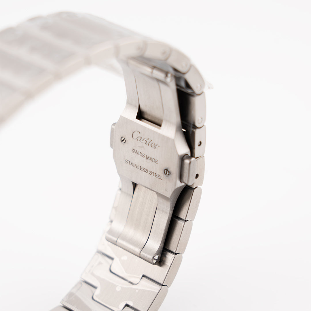 Cartier – Santos De Cartier Blue Dial