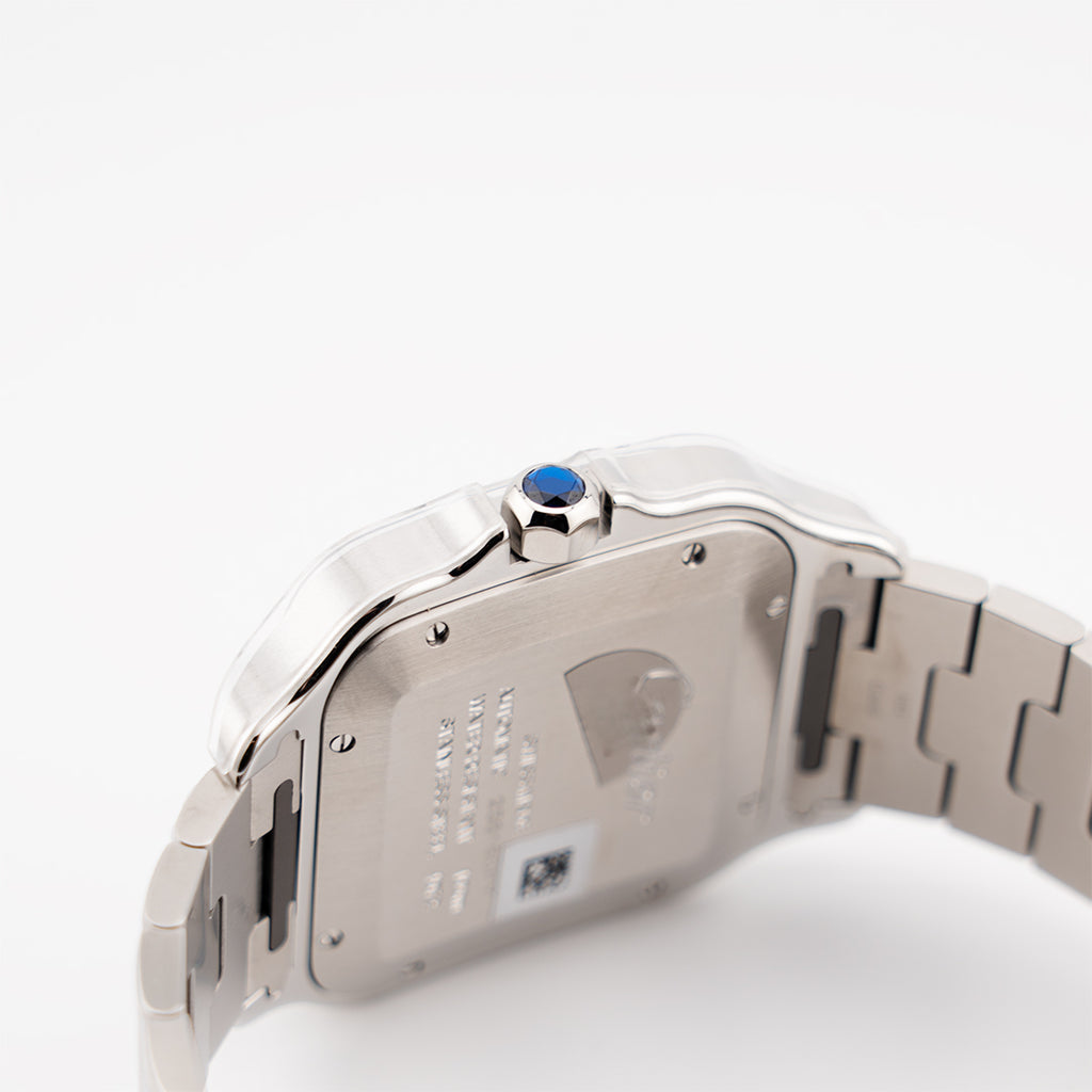 Cartier – Santos De Cartier Blue Dial