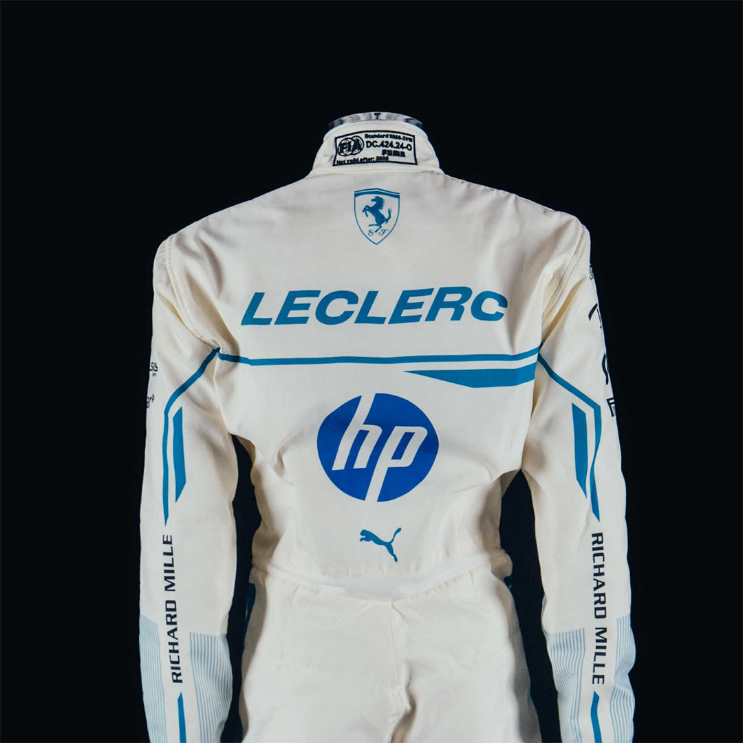 Charles Leclerc Ferrari race suit – Monaco GP 2025 qualifying