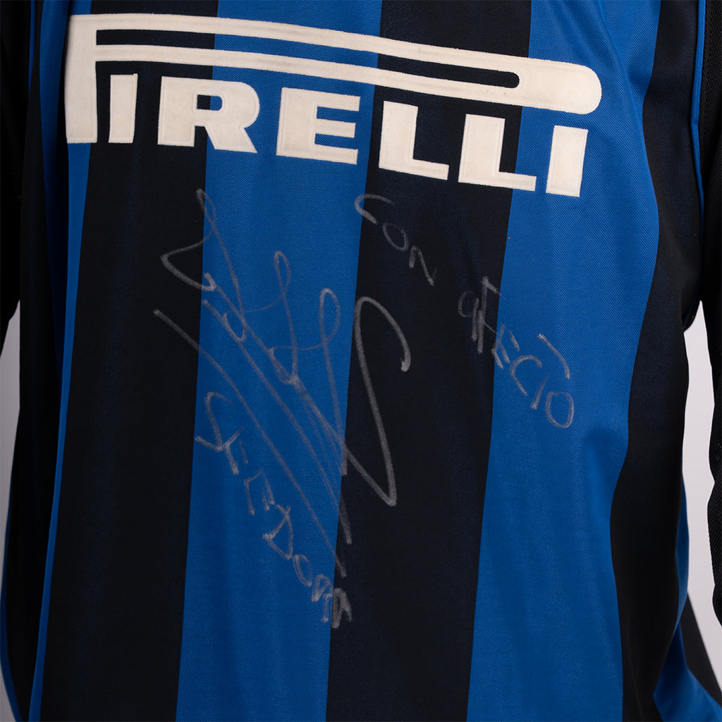 Clarence Seedorf – Inter Milan 2000/2001 (indossato e autografato)