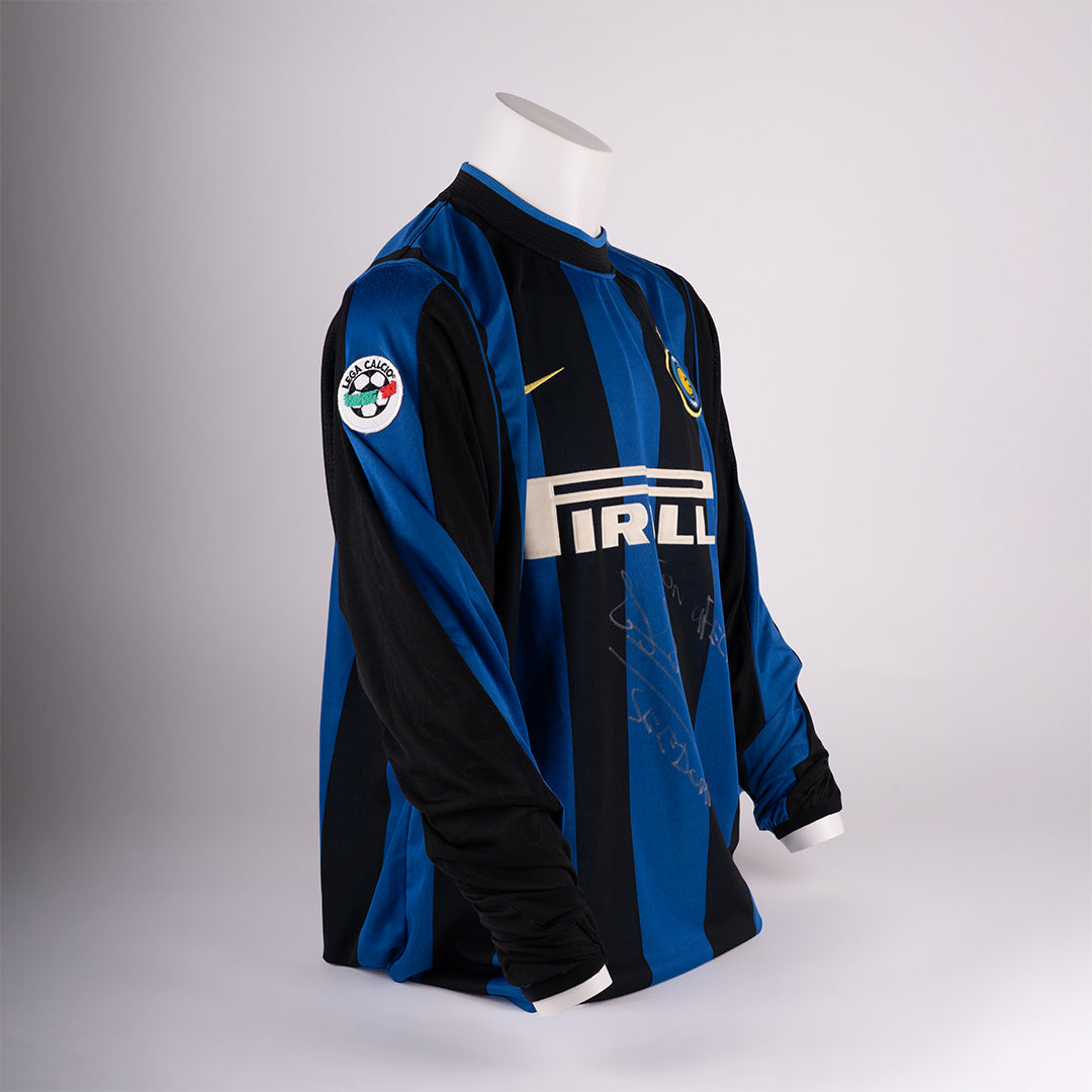 Clarence Seedorf – Inter Milan 2000/2001 (indossato e autografato)