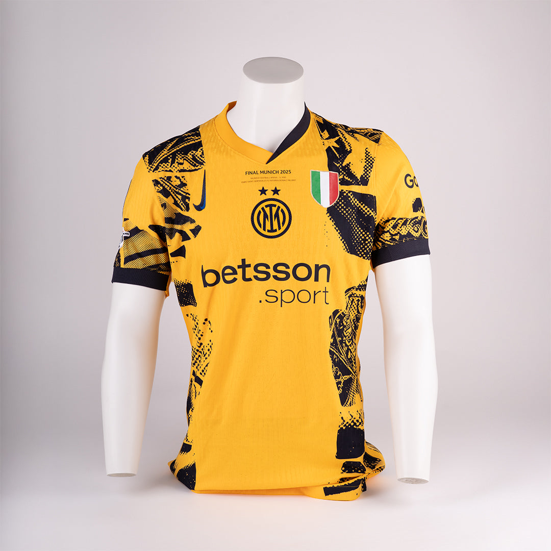 Lautaro Martínez – Inter Milan 2025 (Prepared Jersey – Champions League Final vs PSG)