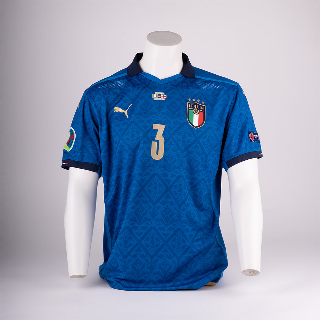 Giorgio Chiellini – Italy Euro 2020 (Prepared Jersey – Final vs England)