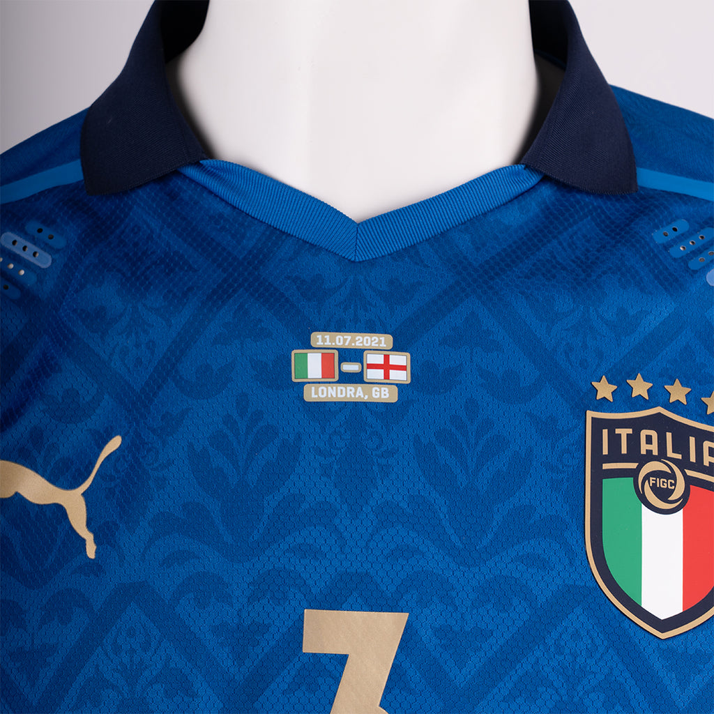 Giorgio Chiellini – Italy Euro 2020 (Prepared Jersey – Final vs England)