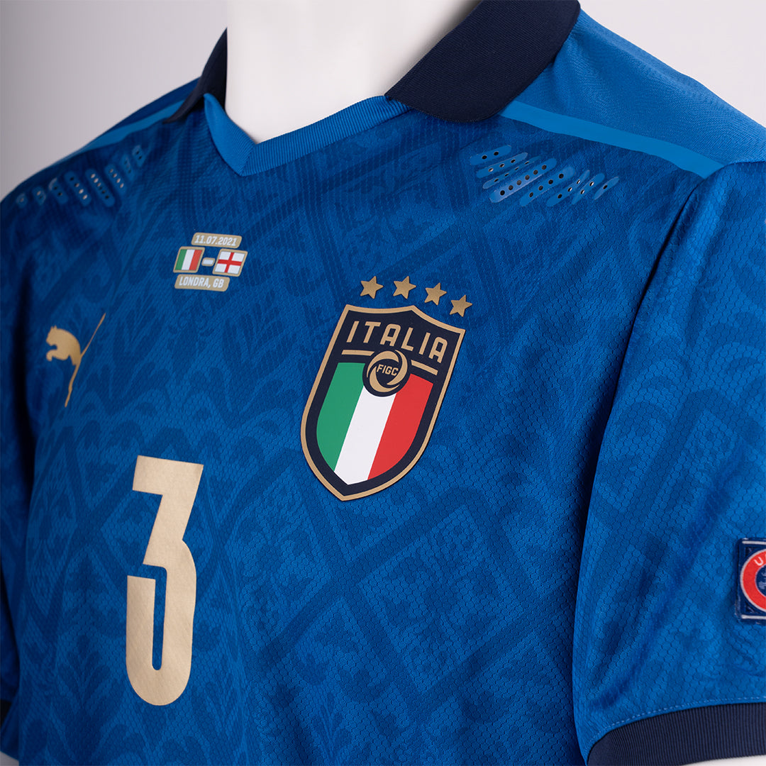 Giorgio Chiellini – Italy Euro 2020 (Prepared Jersey – Final vs England)