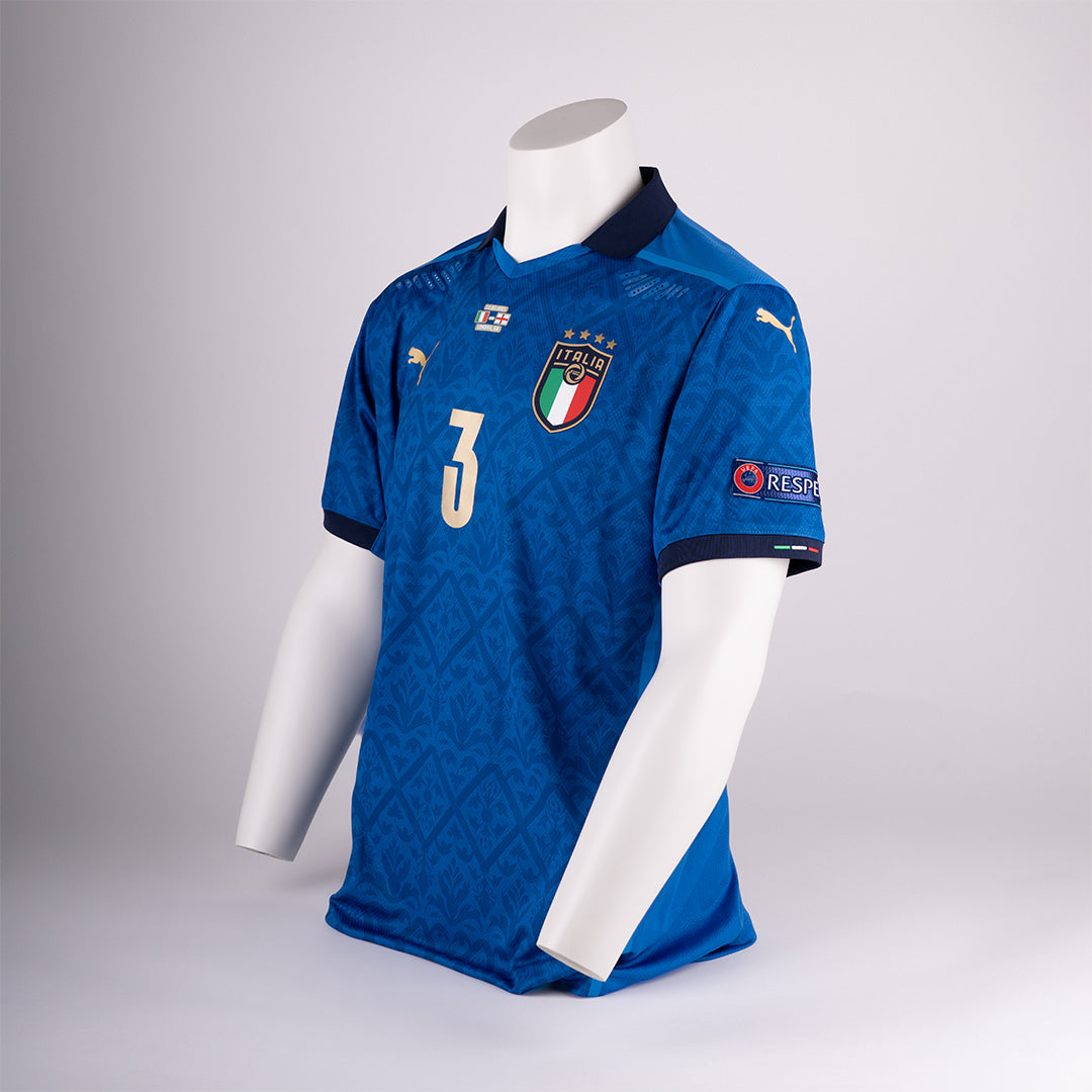 Giorgio Chiellini – Italy Euro 2020 (Prepared Jersey – Final vs England)
