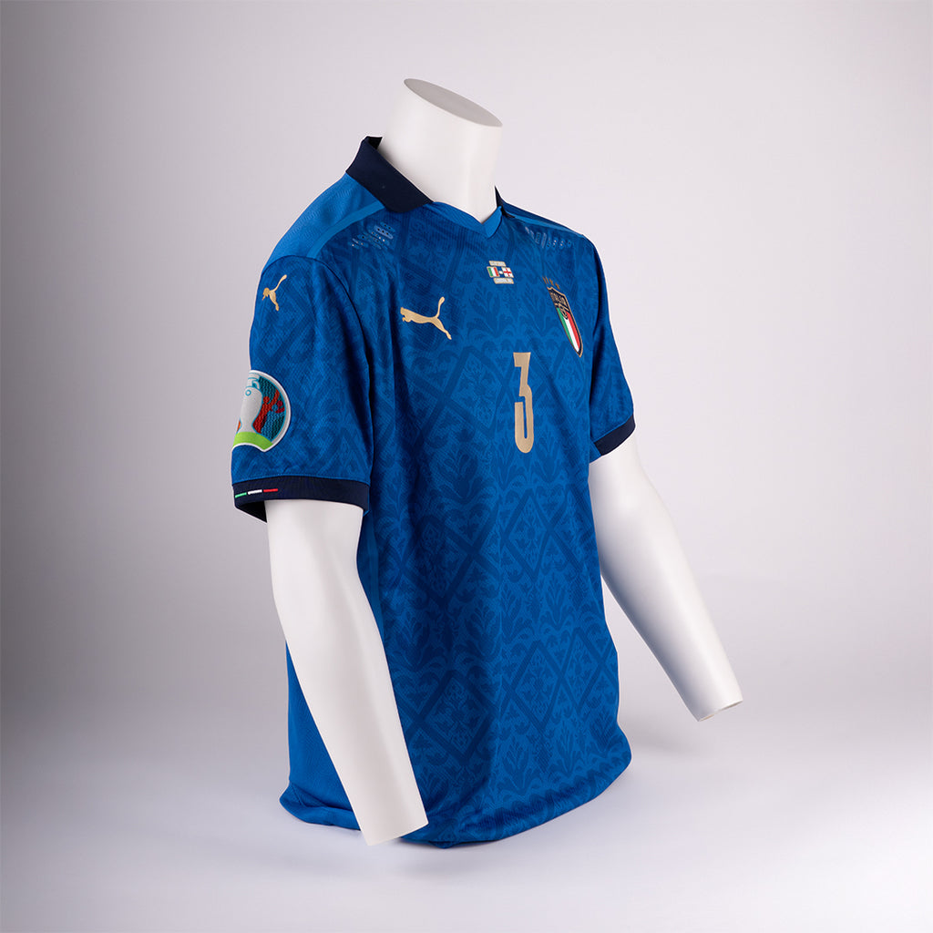Giorgio Chiellini – Italy Euro 2020 (Prepared Jersey – Final vs England)