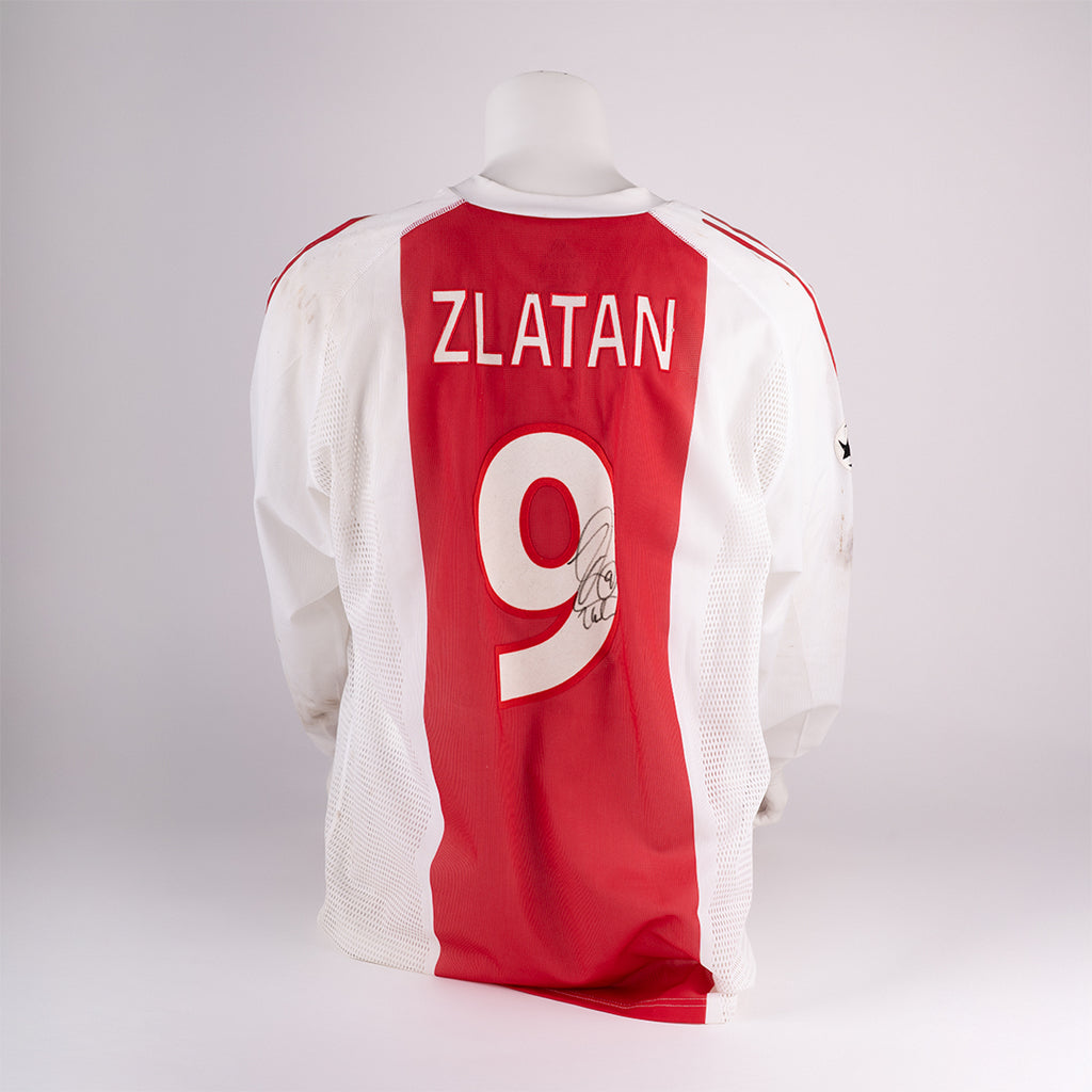 Zlatan Ibrahimović – Ajax 2002/2003 (Indossato e autografato)