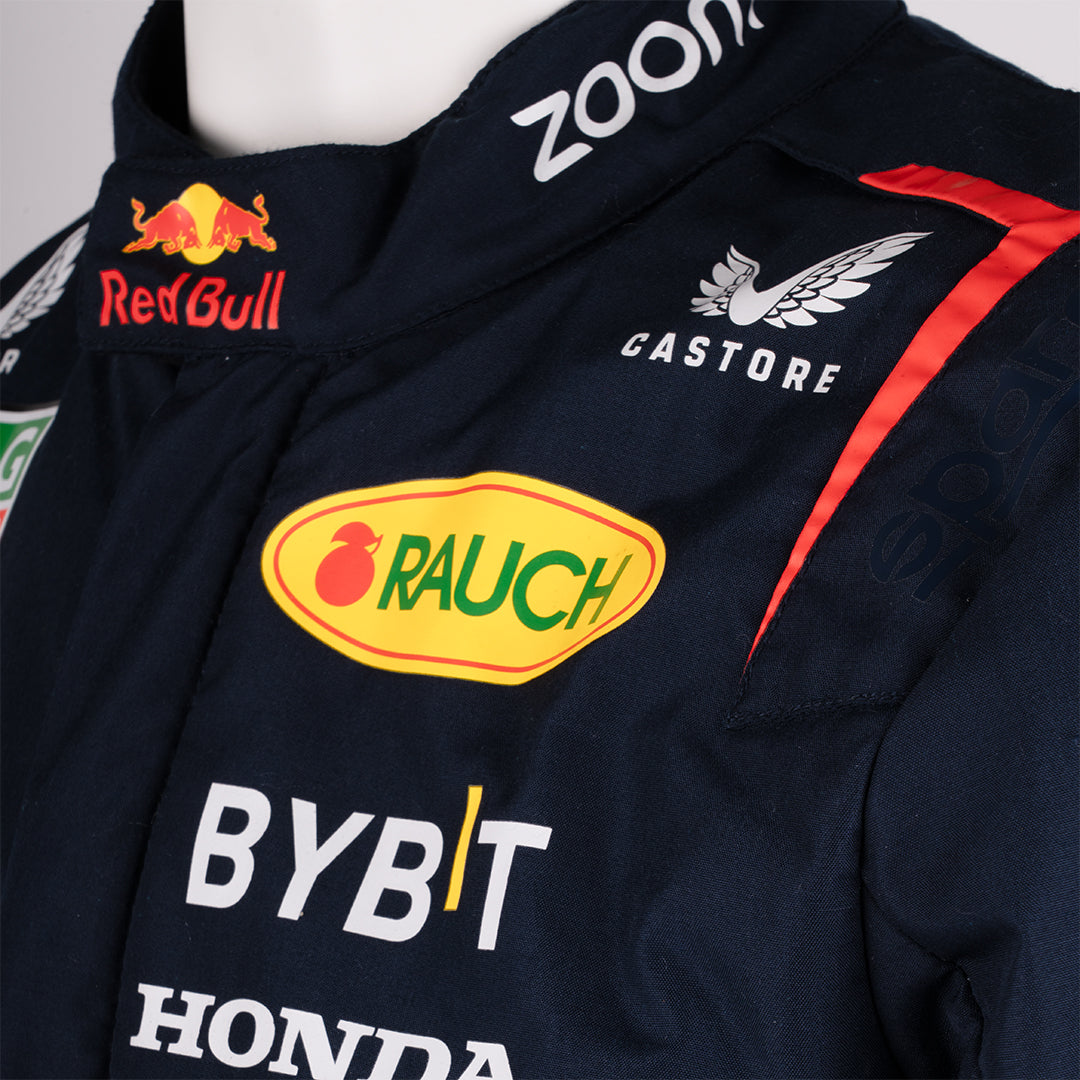 Max Verstappen – Tuta indossata in gara autografata