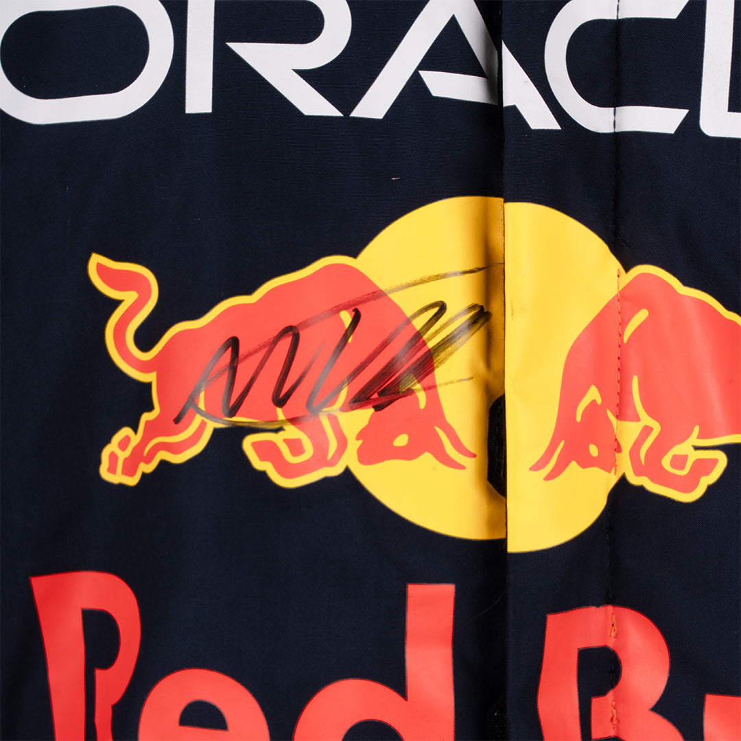 Max Verstappen – Tuta indossata in gara autografata
